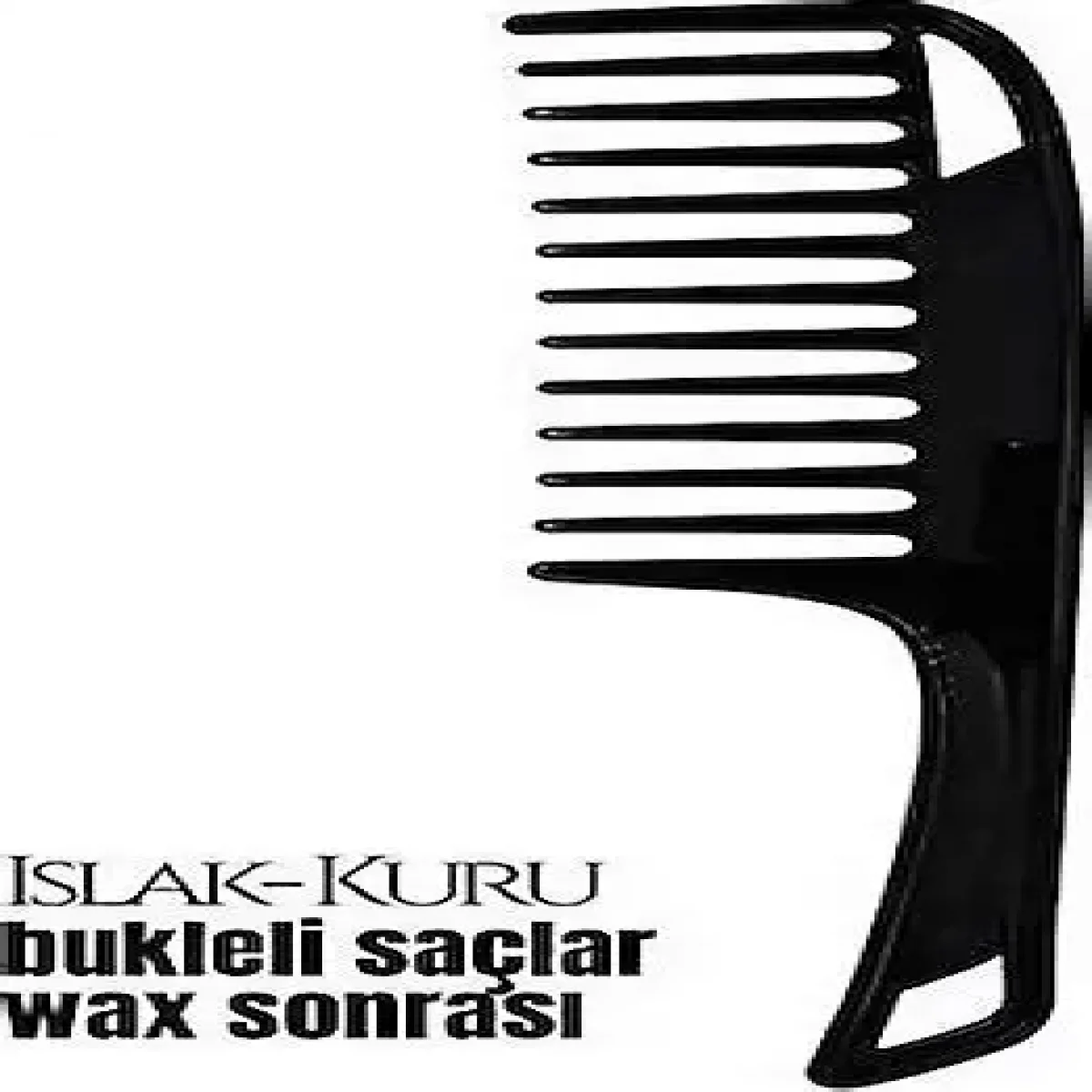 Bukleli Saç Fön Wax Sonrası Tarak Karbon 