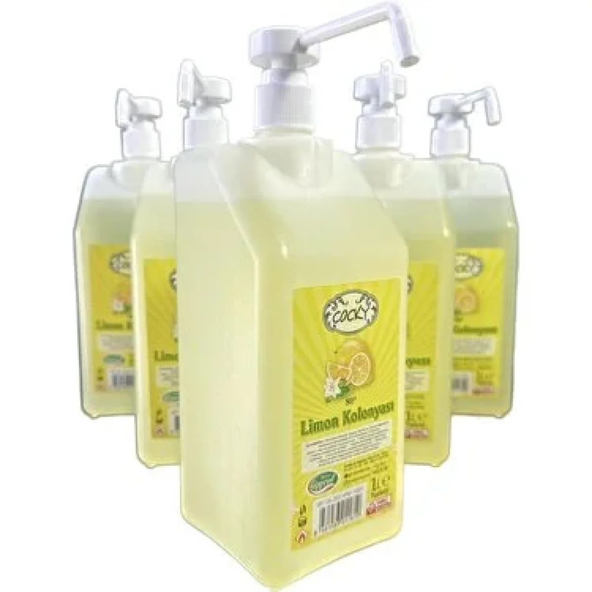 Cooky Kolonya Limon 1 lt 80 Derece