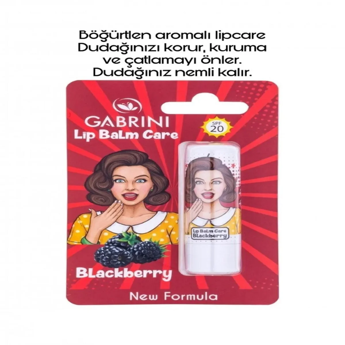 Gabrini Dudak Balmı - Lip Balm Care Cherry