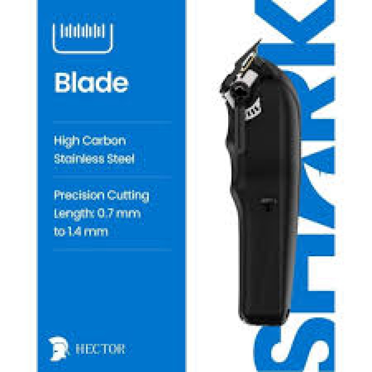 Hector Shark  Ense Tıraş Makinesi Siyah
