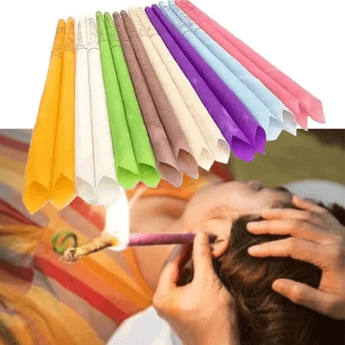 Kulak Temizleme Mumu (Çifti)