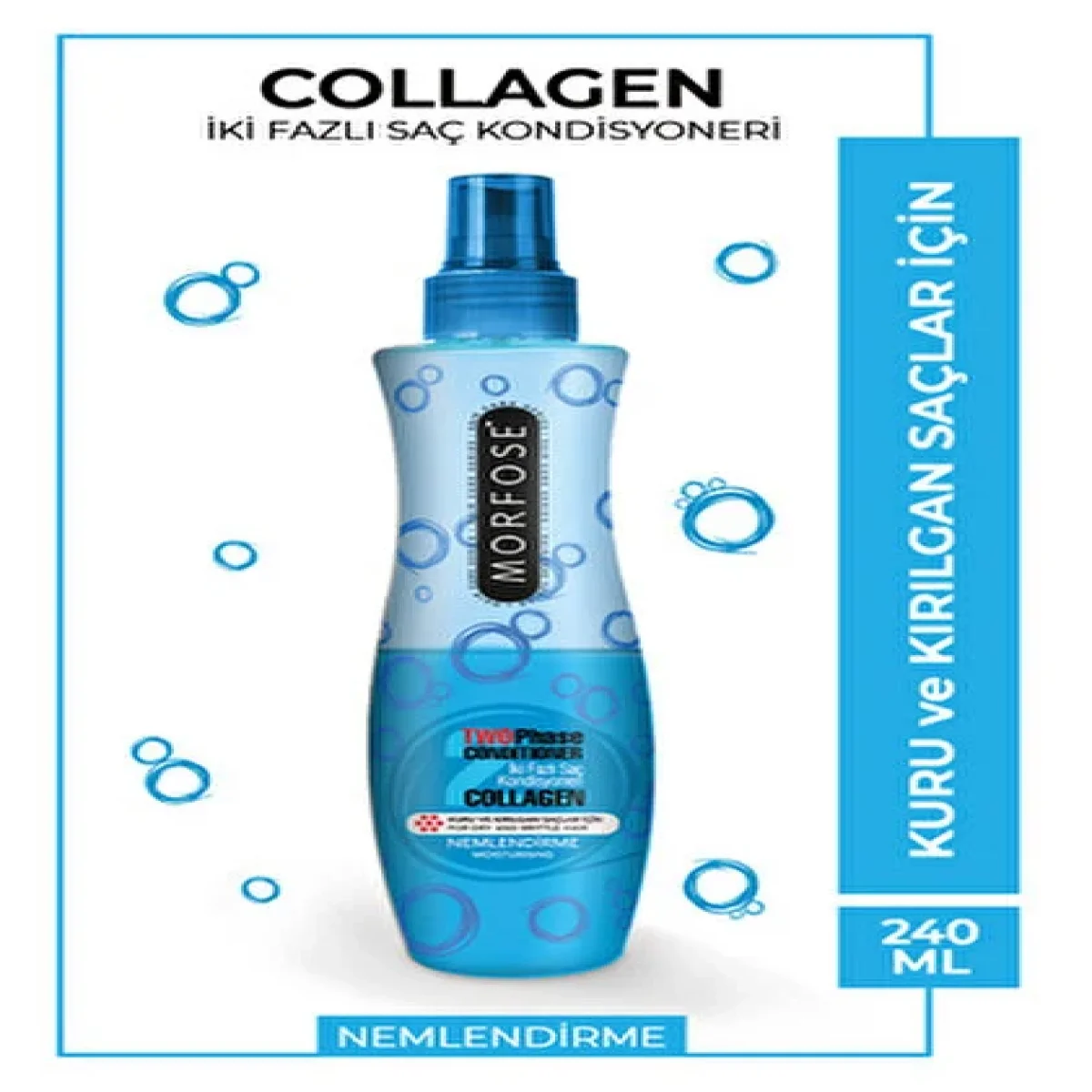 Morfose Çift Fazlı Fön Suyu Kolajen 240 ml | Fön Suyu