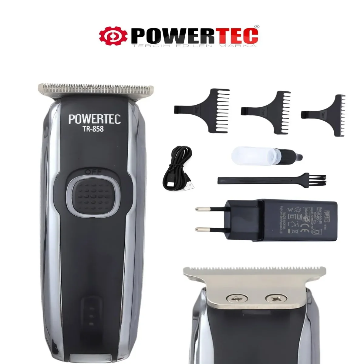 Powertec 858 Ense Sakal Çizim Makinası