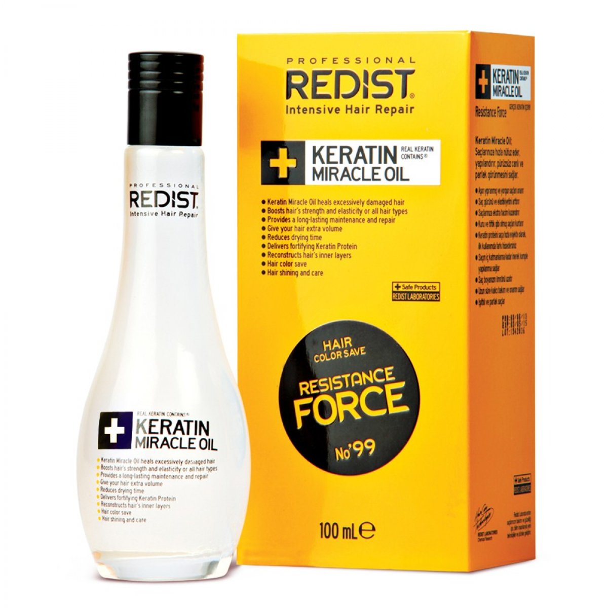 REDİST SAÇ BAKIM KERATİN YAĞI 100 ML.