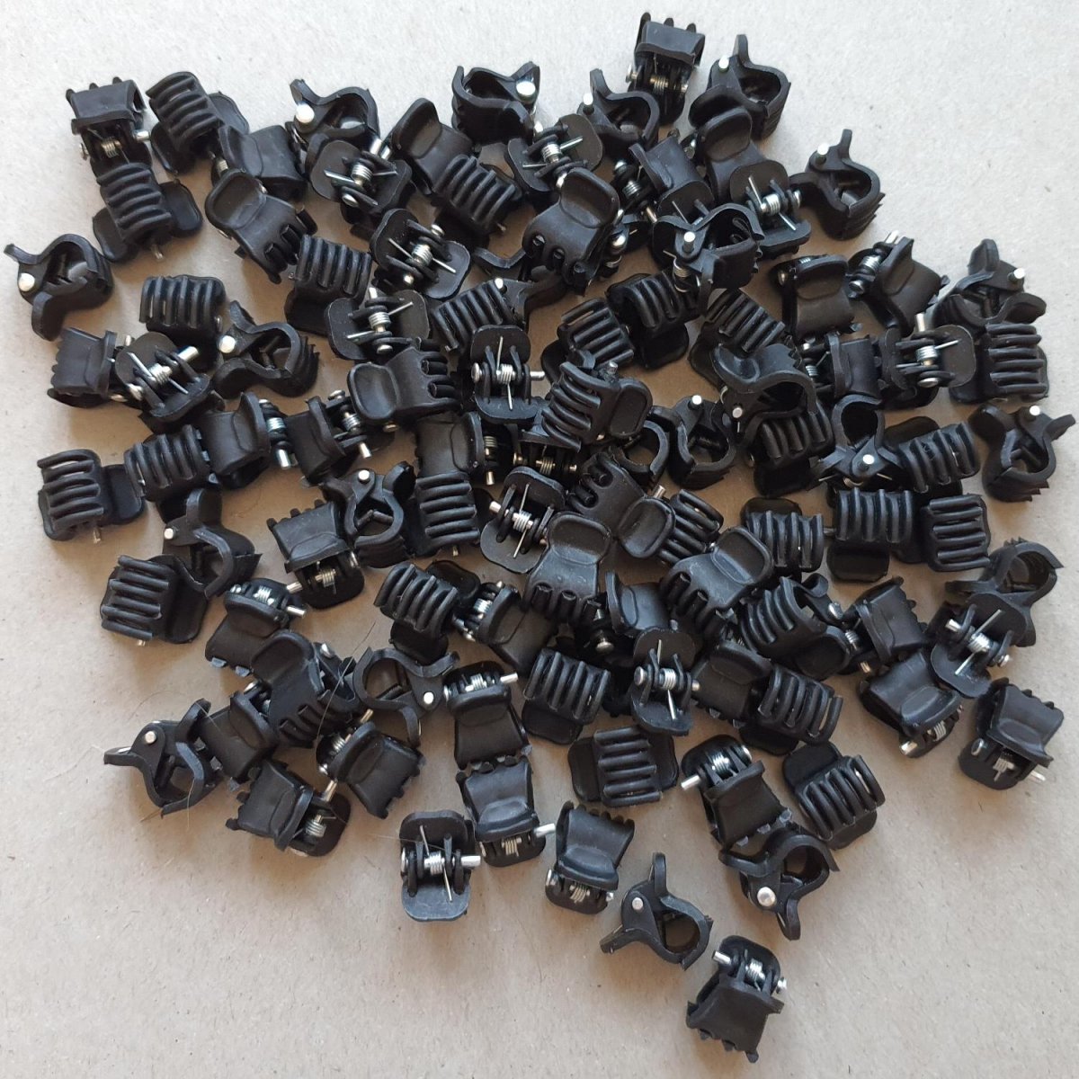 Rengarenk / Siyah Mini Mandal Toka 10 lu