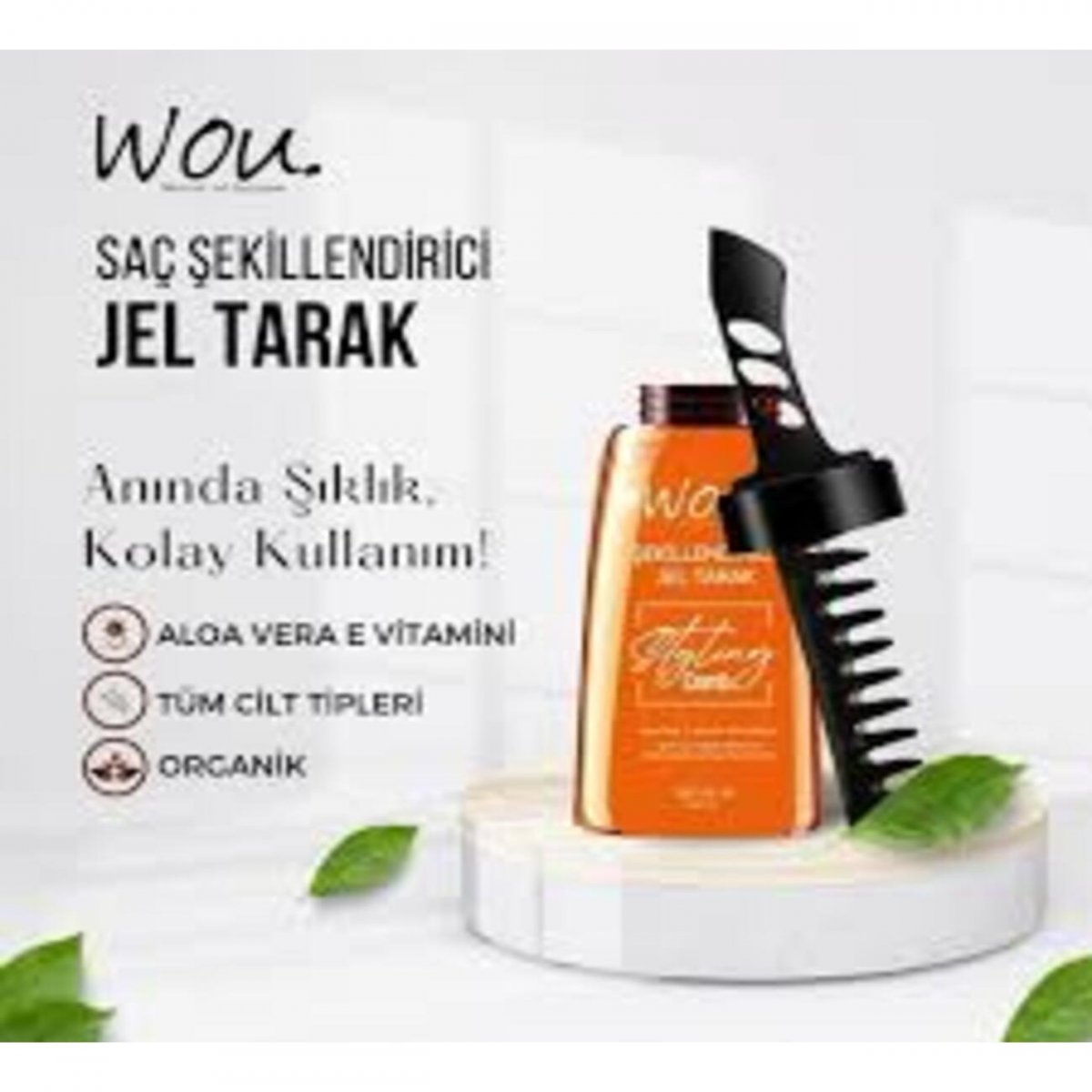 Wou Saç Şekillendirici Jel Tarak 260 ml 